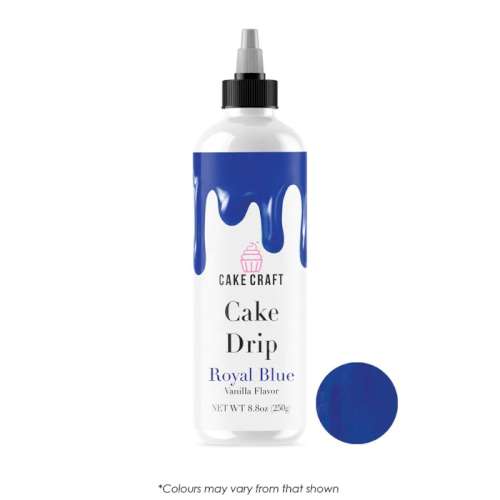 Chocolate Cake Drip - Royal Blue 250g - Click Image to Close